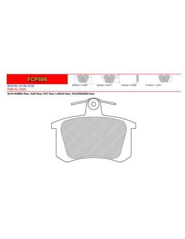 Pastillas FERODO RACING DS2500 para...